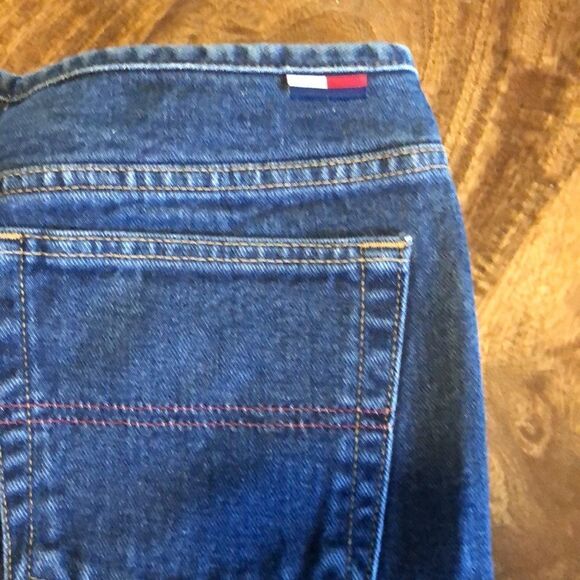 Vintage y2k low rise no waistband look fit Tommy Hilfiger jeans size 11 - Picture 6 of 7
